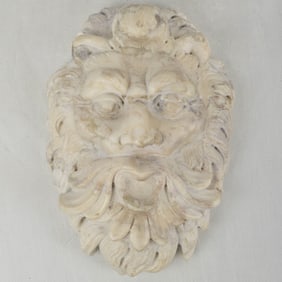 Marble Wall Hanging Face Plaque