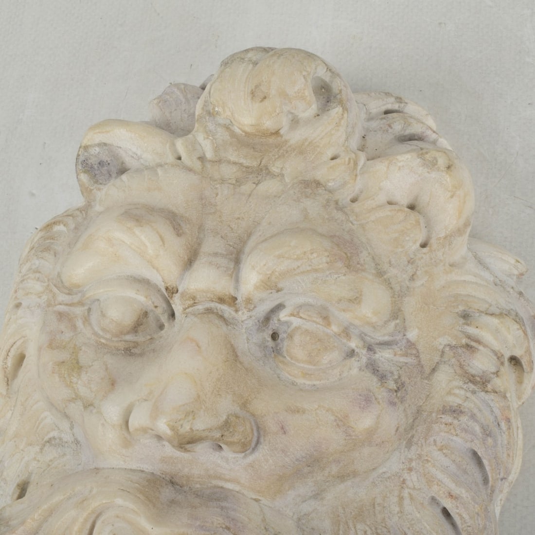 Marble Wall Hanging Face Plaque - 4