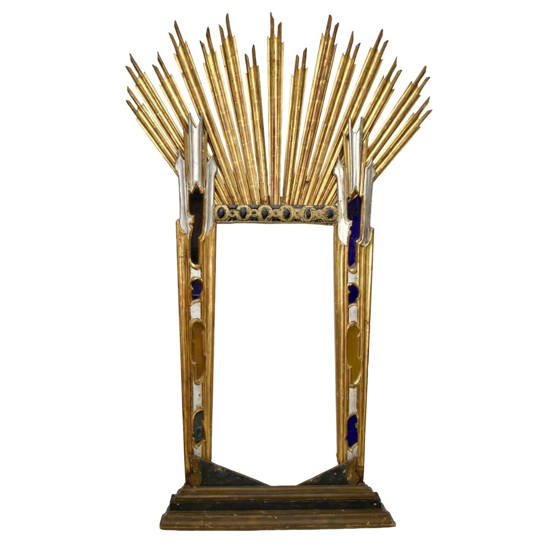 Antique Carved Venetian Starburst Mirror (1 of 6)