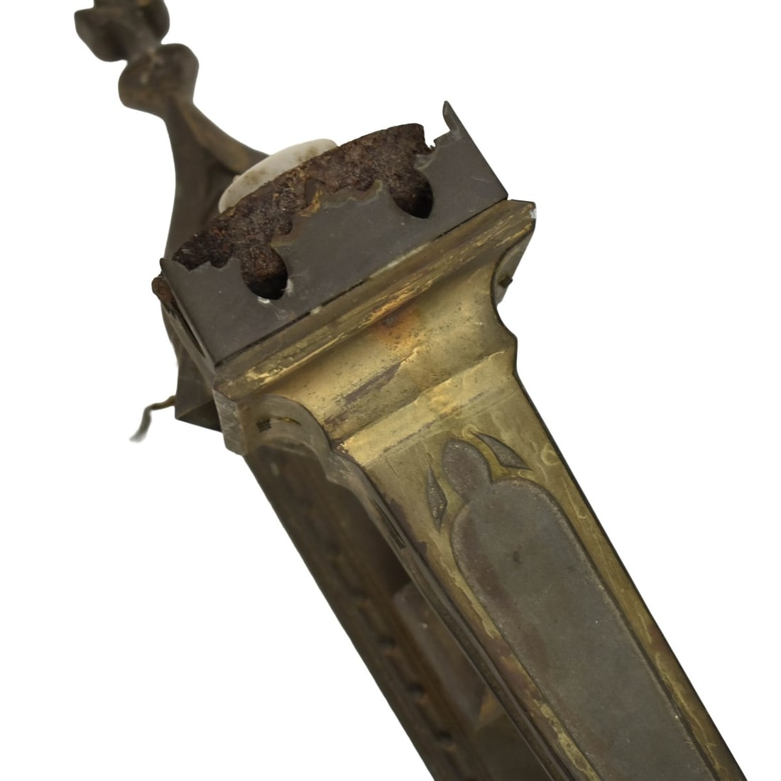 Antique Bronze Wall Sconces - 4