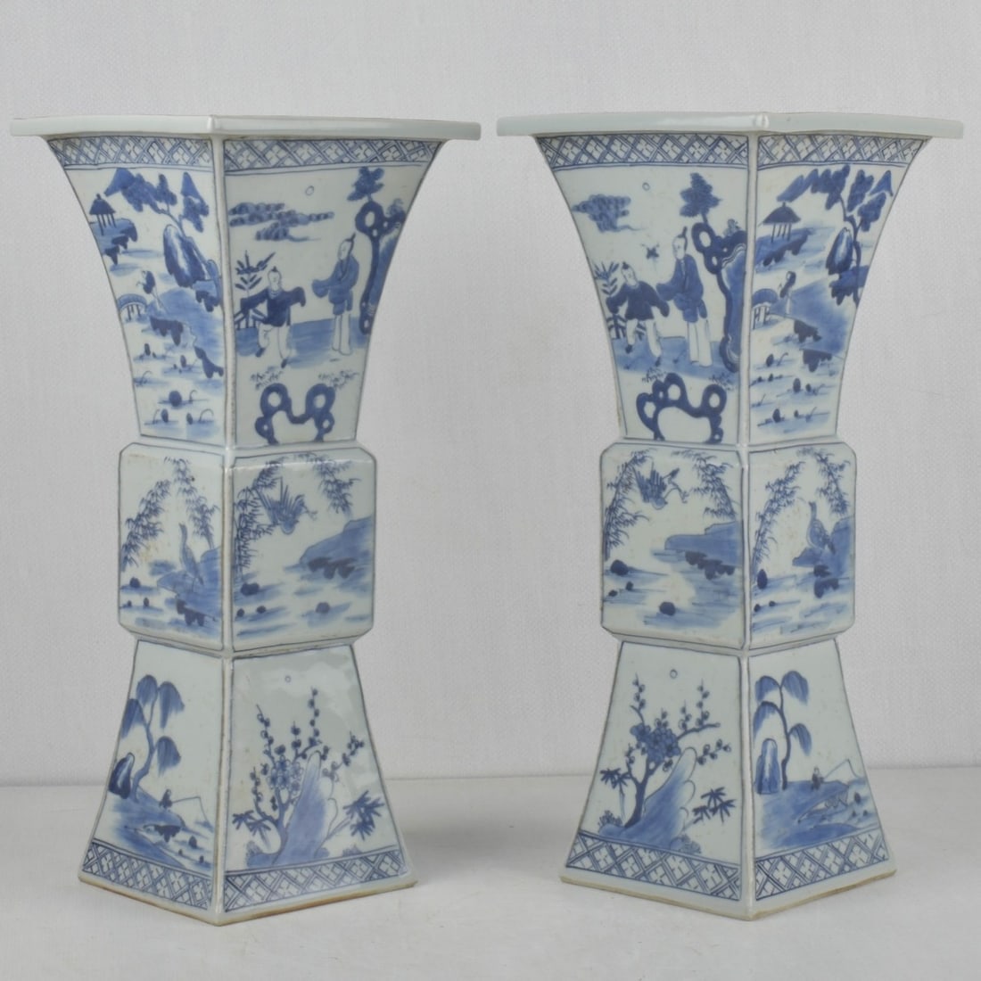 19th Century Pair Chinese Vases (1 of 7)