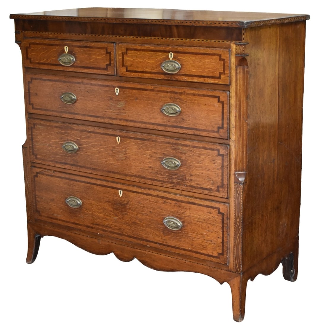 Empired Style Chest of Drawers (1 of 6)