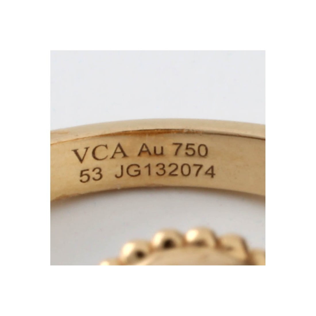 VCA 18K Alhambra Ring - 6