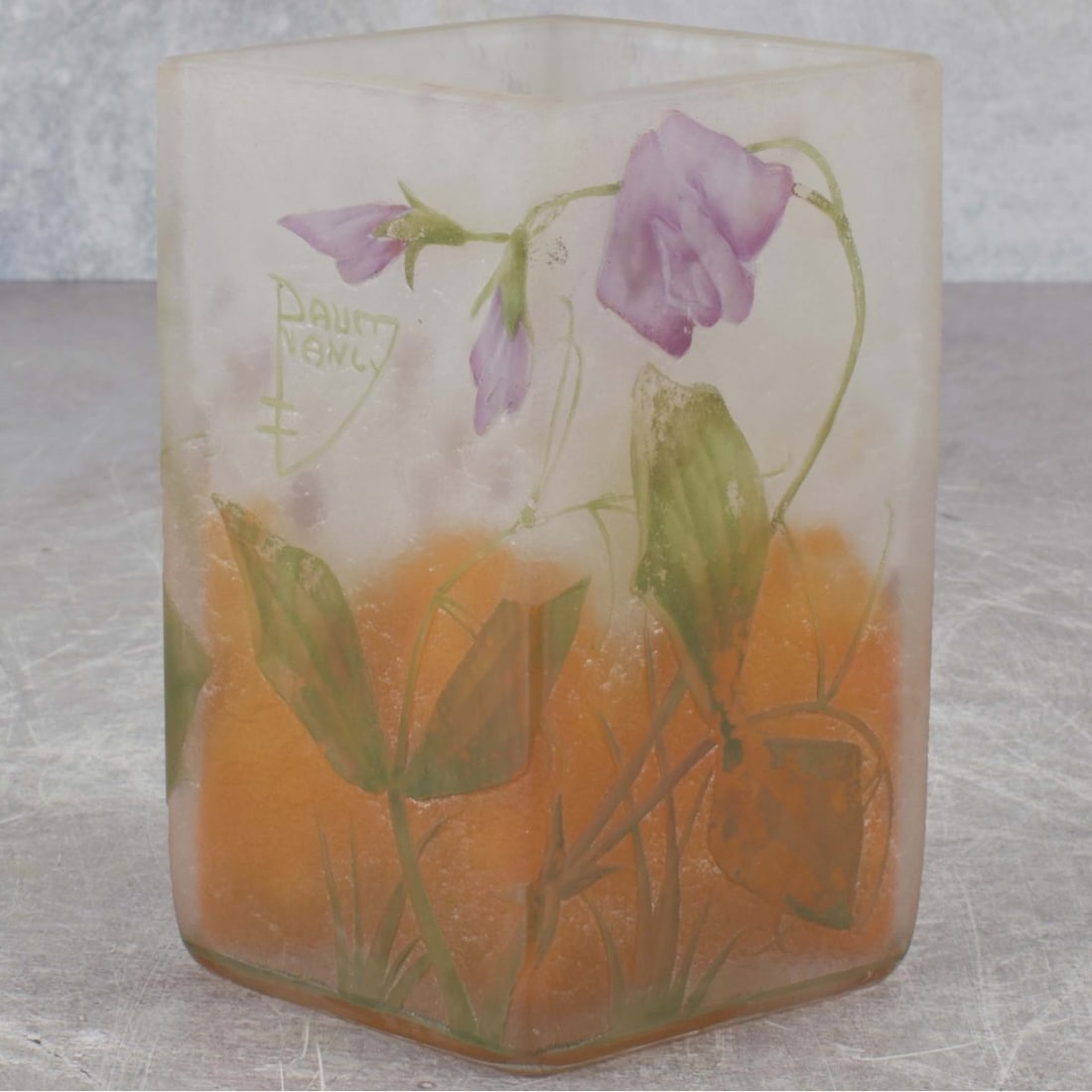 Daum Nancy Cameo Glass Vase (1 of 6)
