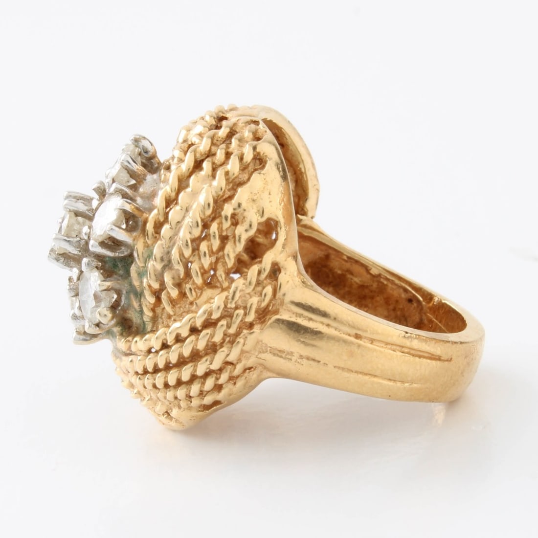 Diamond and 14K Ring - 2