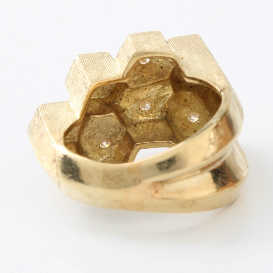 Diamond and 14K Ring - 3