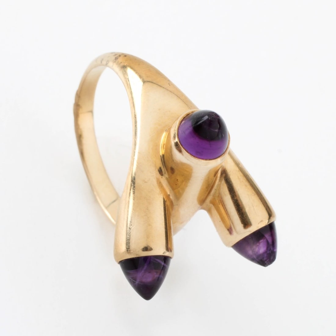 Amethyst and 14K Ring - 5