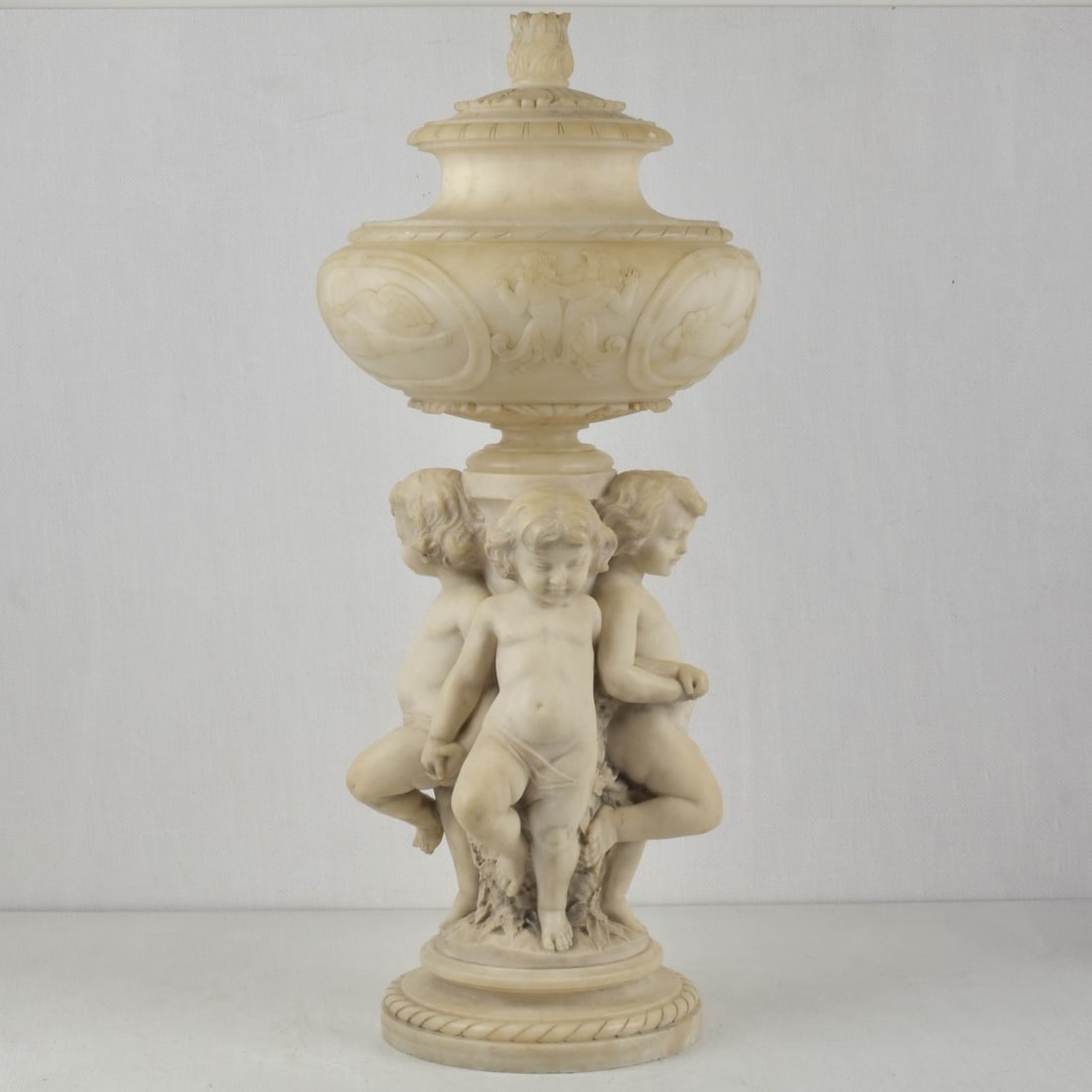 19th C. Marble and Alabaster Sculpture (1 of 9)