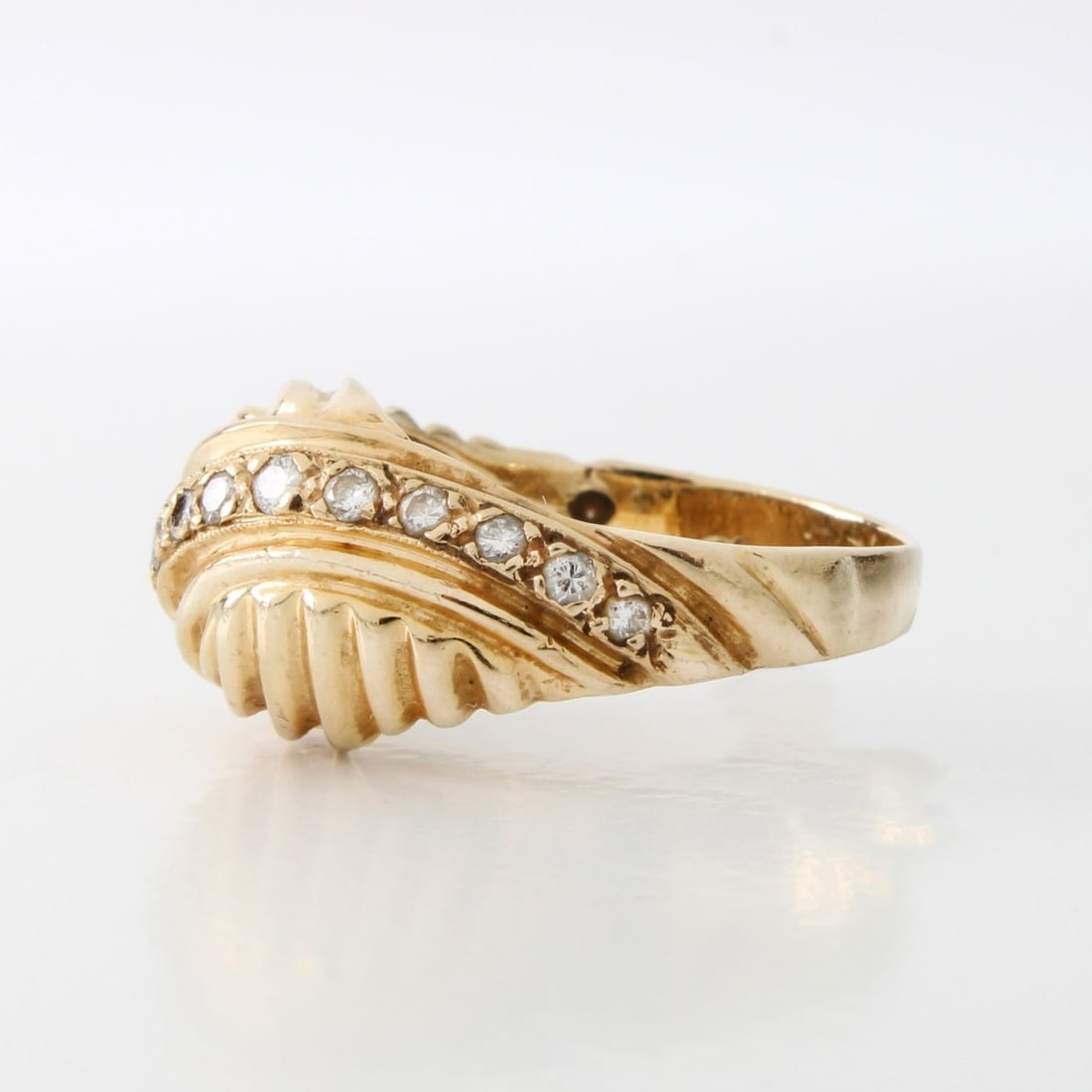 Diamond and 14K Ring - 3
