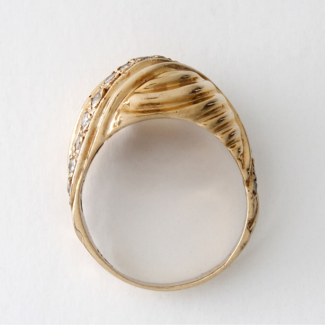 Diamond and 14K Ring - 5