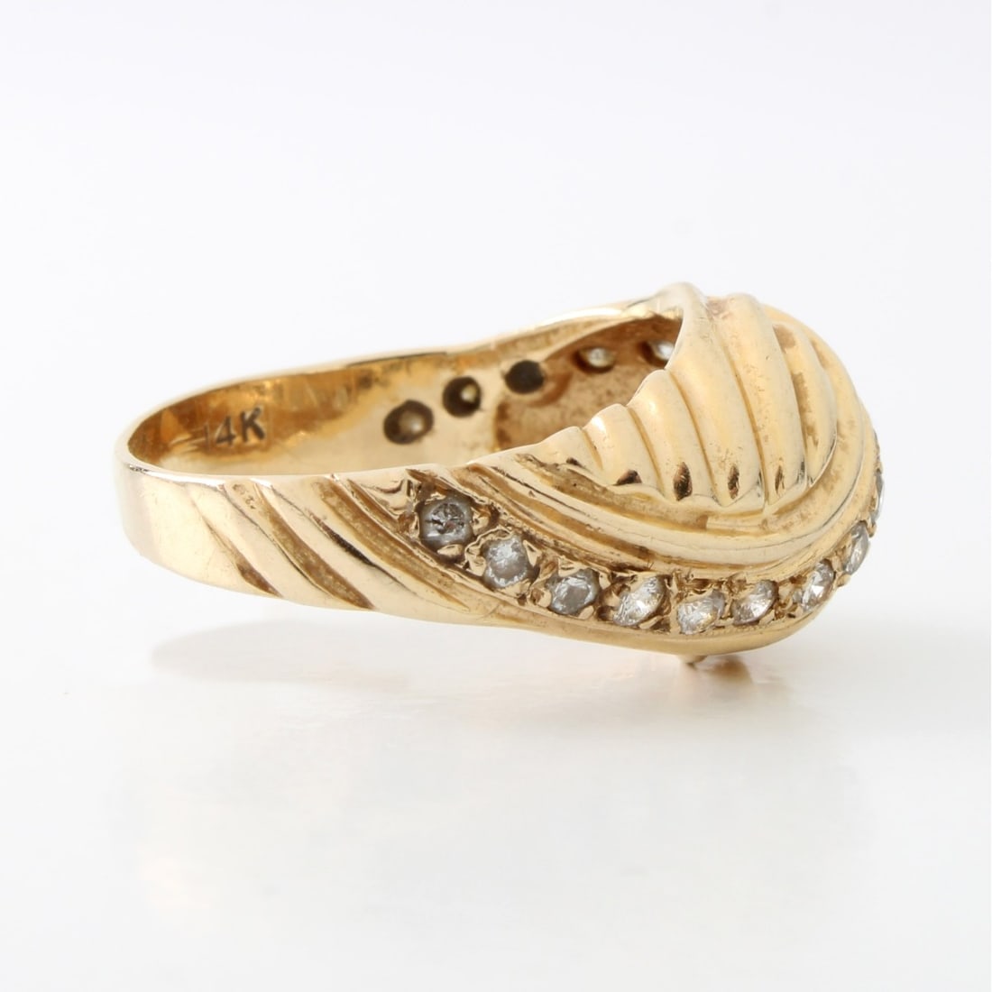 Diamond and 14K Ring - 6