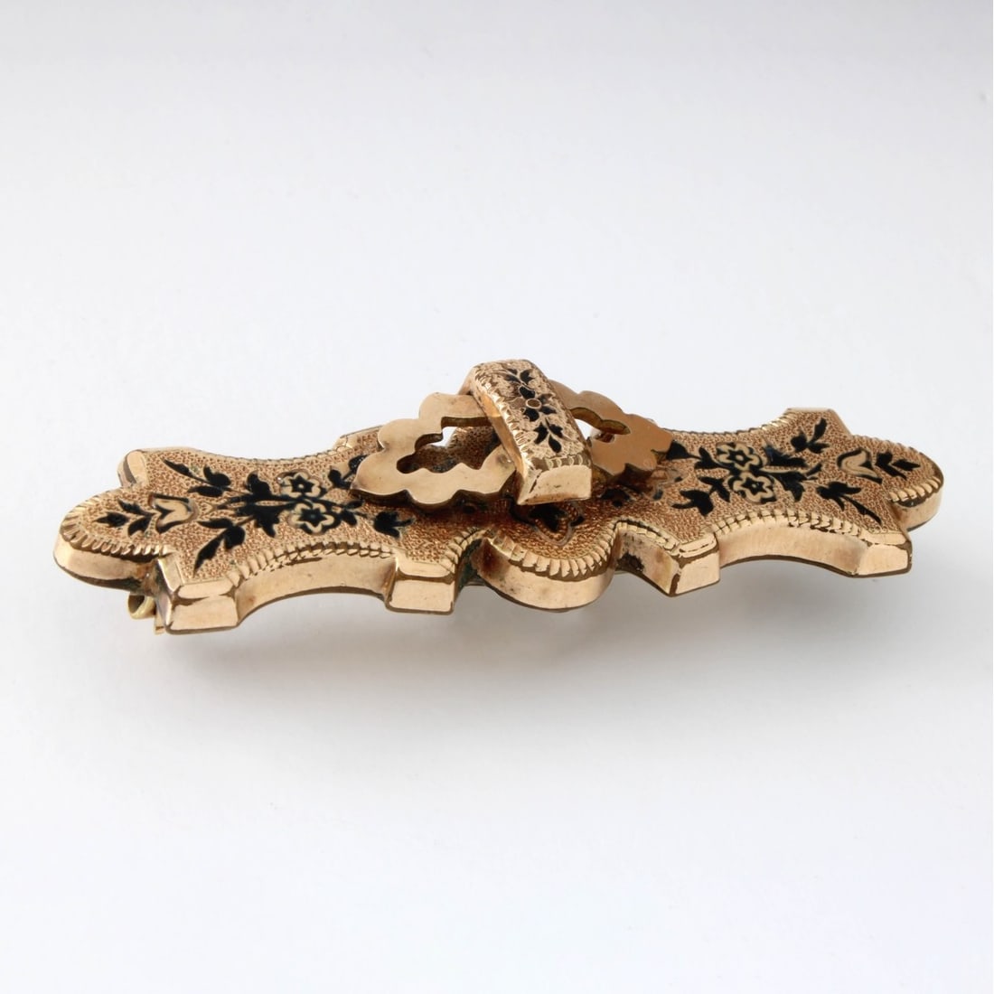 Antique 9K Brooch - 2