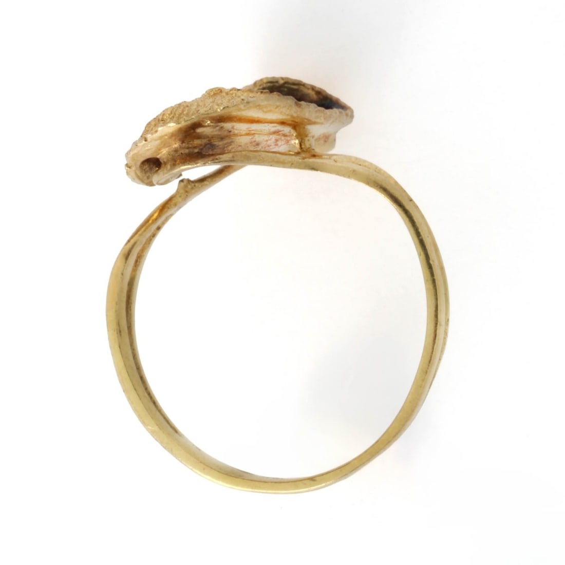 18K and Enamel Ring - 4