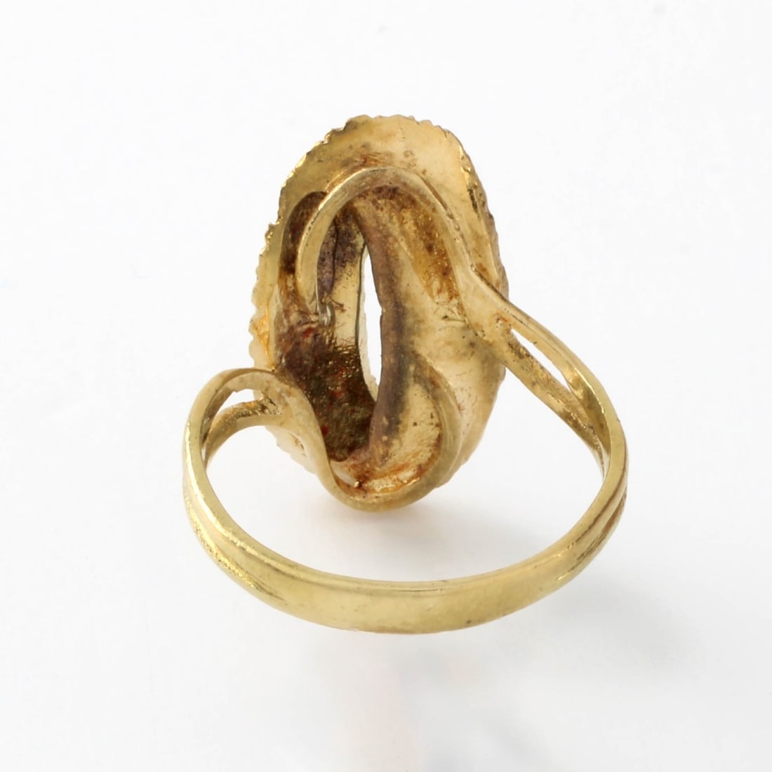 18K and Enamel Ring - 5