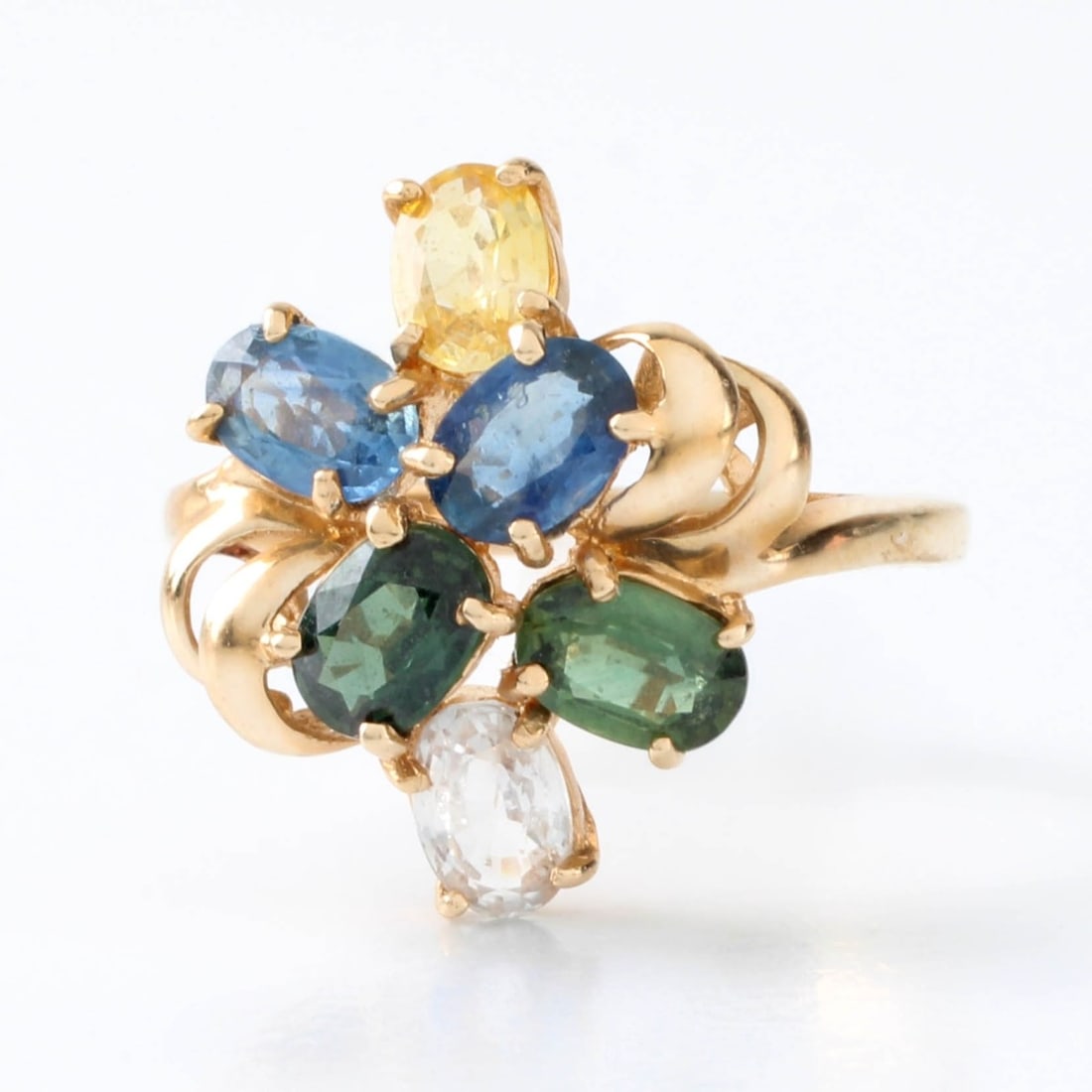 Gemstone and 14K Ring - 2