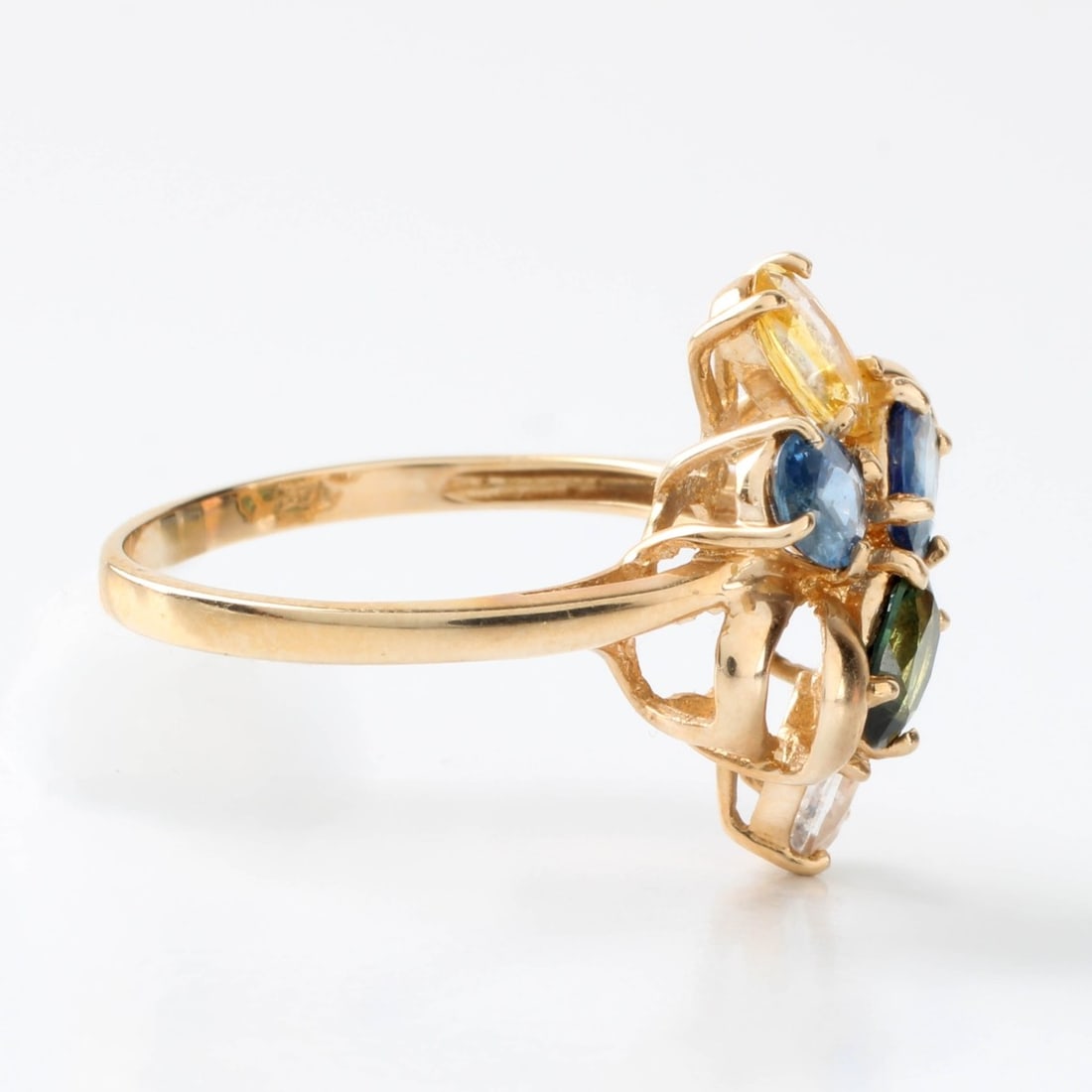 Gemstone and 14K Ring - 6
