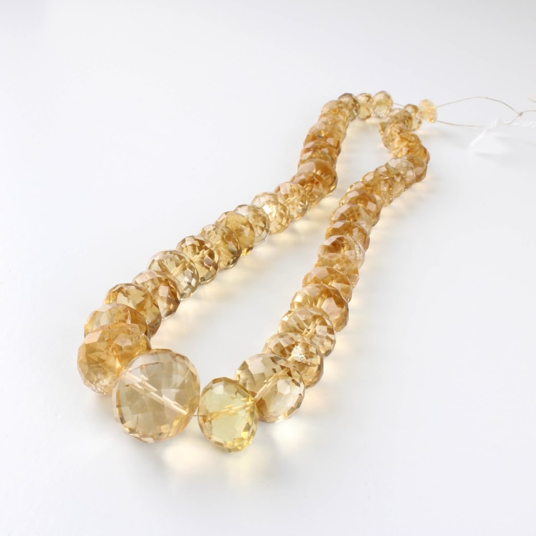 Lemon Quartz Beads - 2