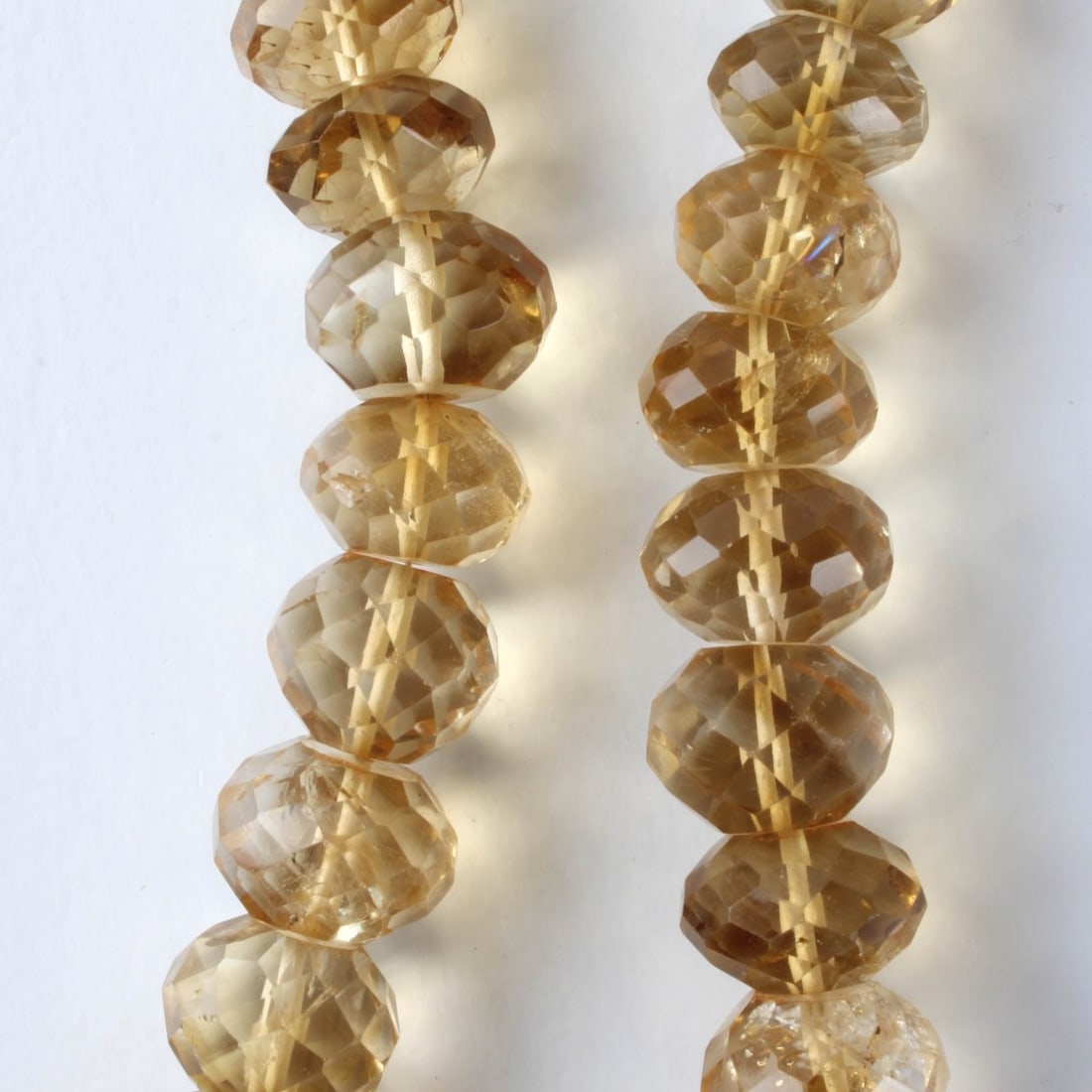 Lemon Quartz Beads - 3