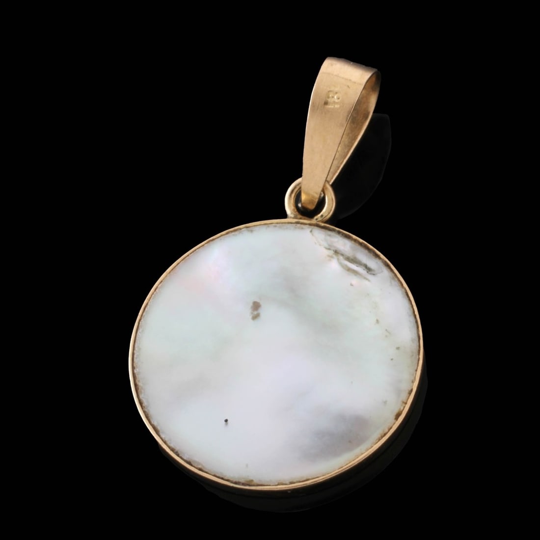 18K and MOP Pendant - 4