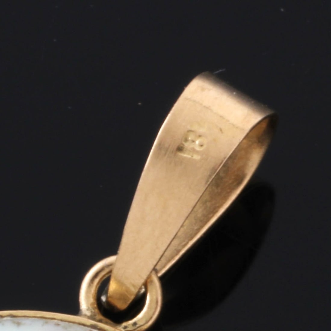 18K and MOP Pendant - 5