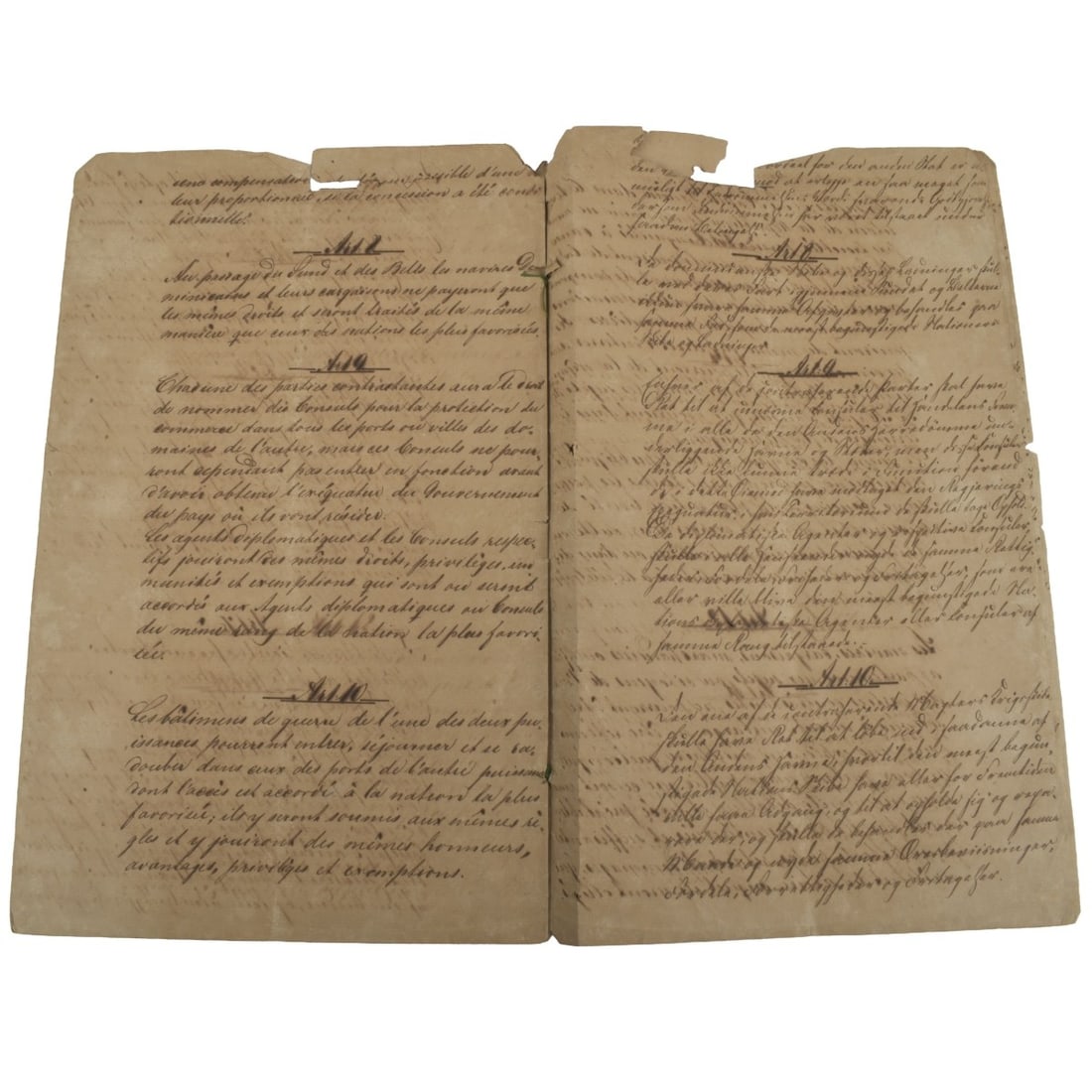 Rothschild Signed Document - 3