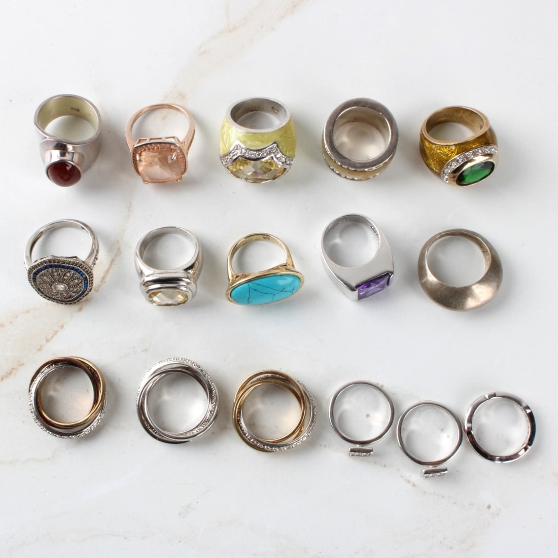 Sterling Silver Rings - 2