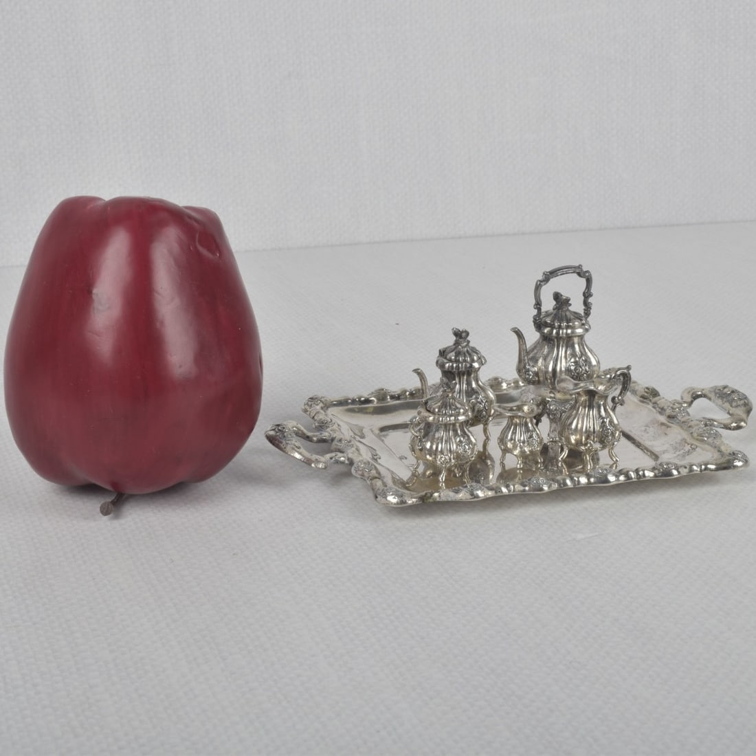 Mini Sterling Silver Tea Set - 2