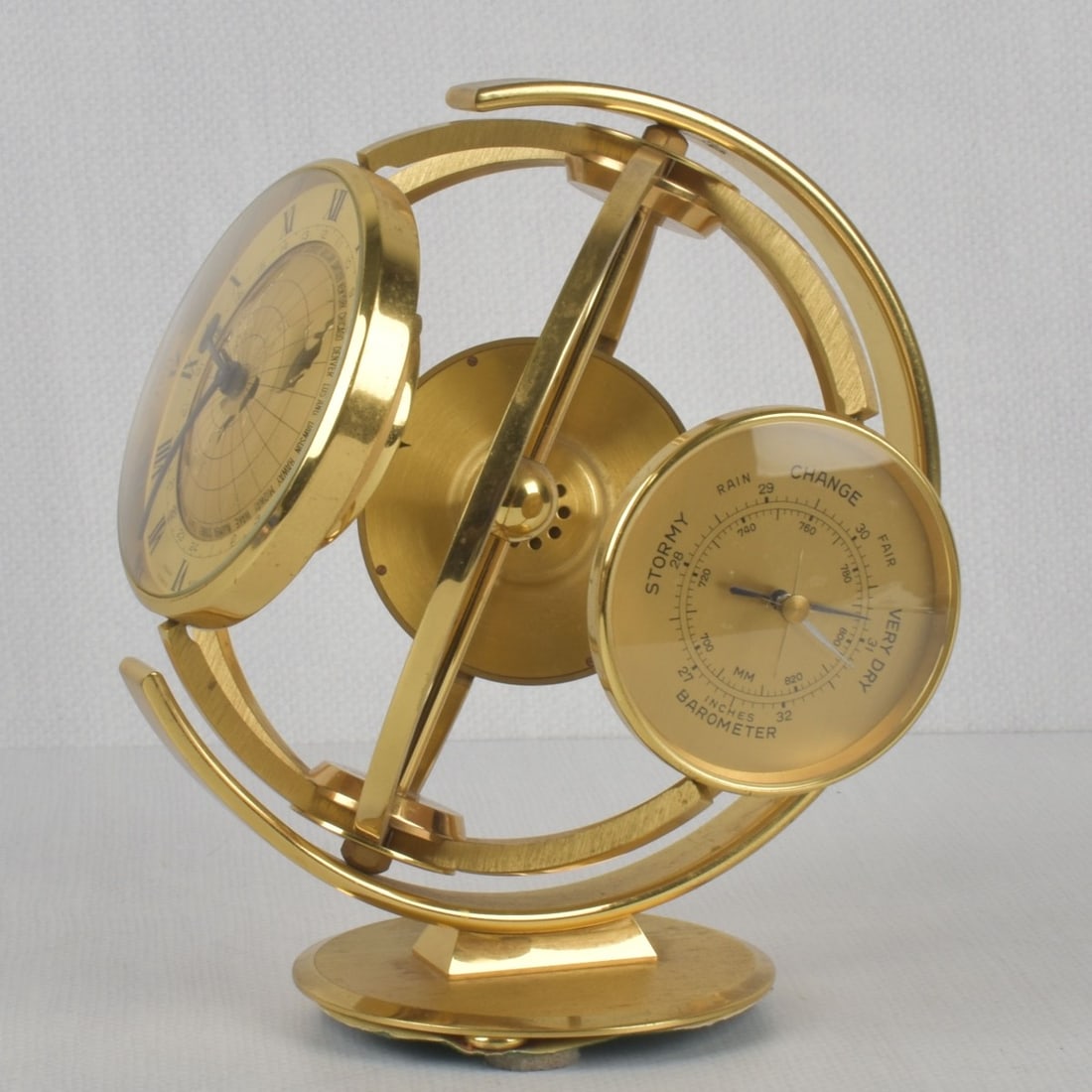 Imexal Armillary World Clock - 2