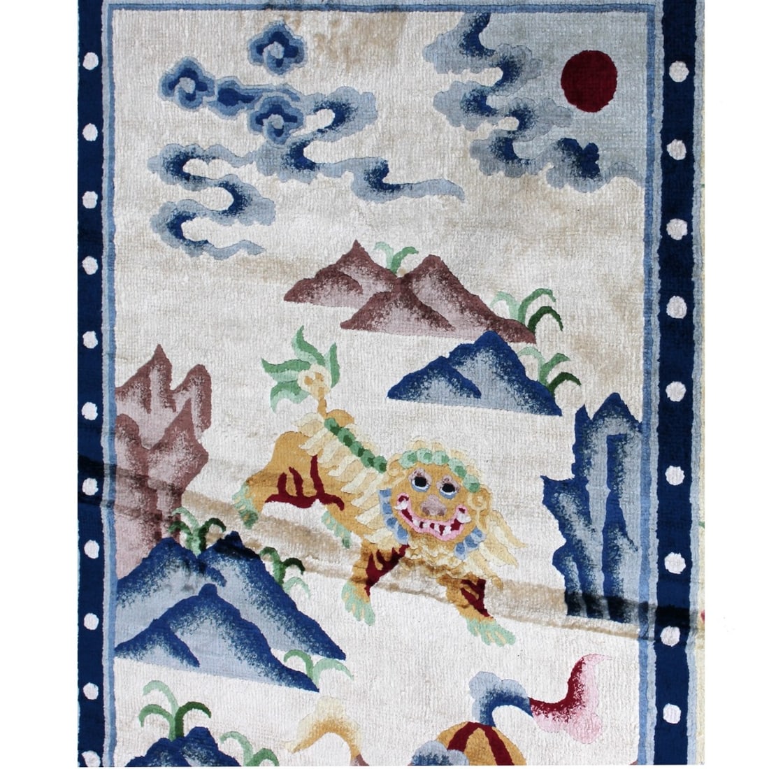 Chinese Silk Rug - 3