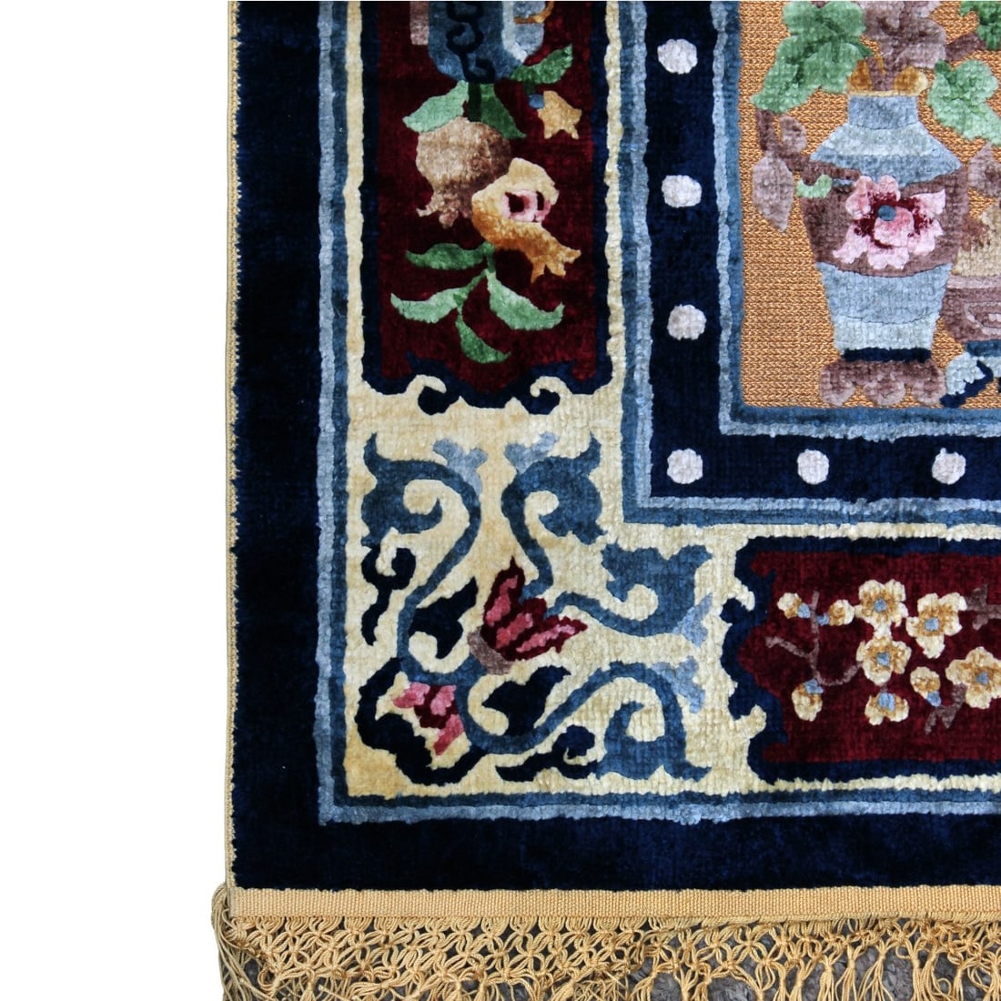 Chinese Silk Rug - 3