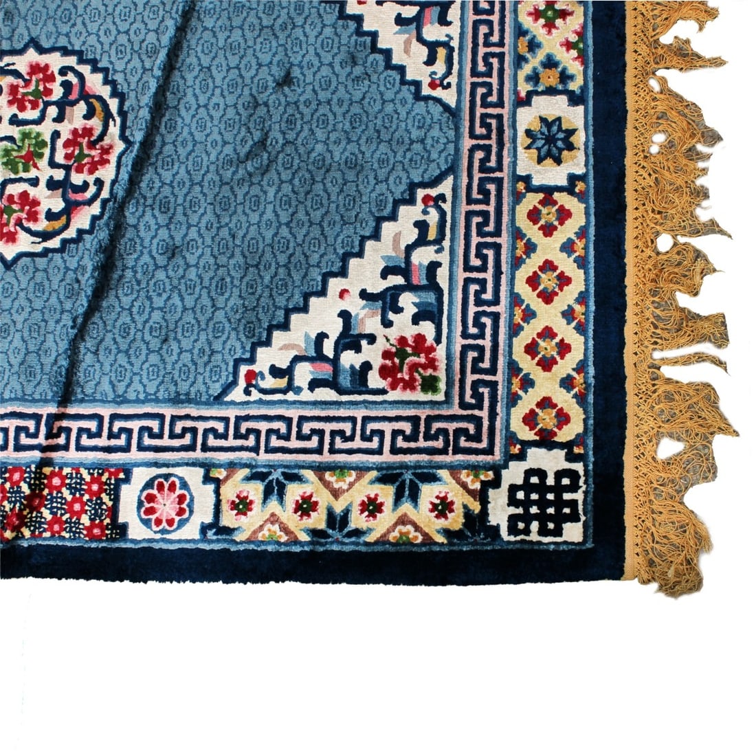 Chinese Silk Rug - 2