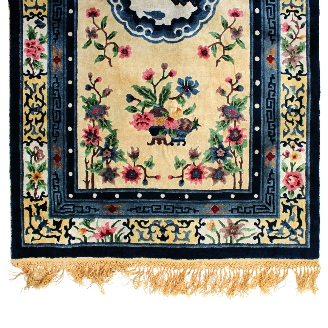 Chinese Silk Rug - 5