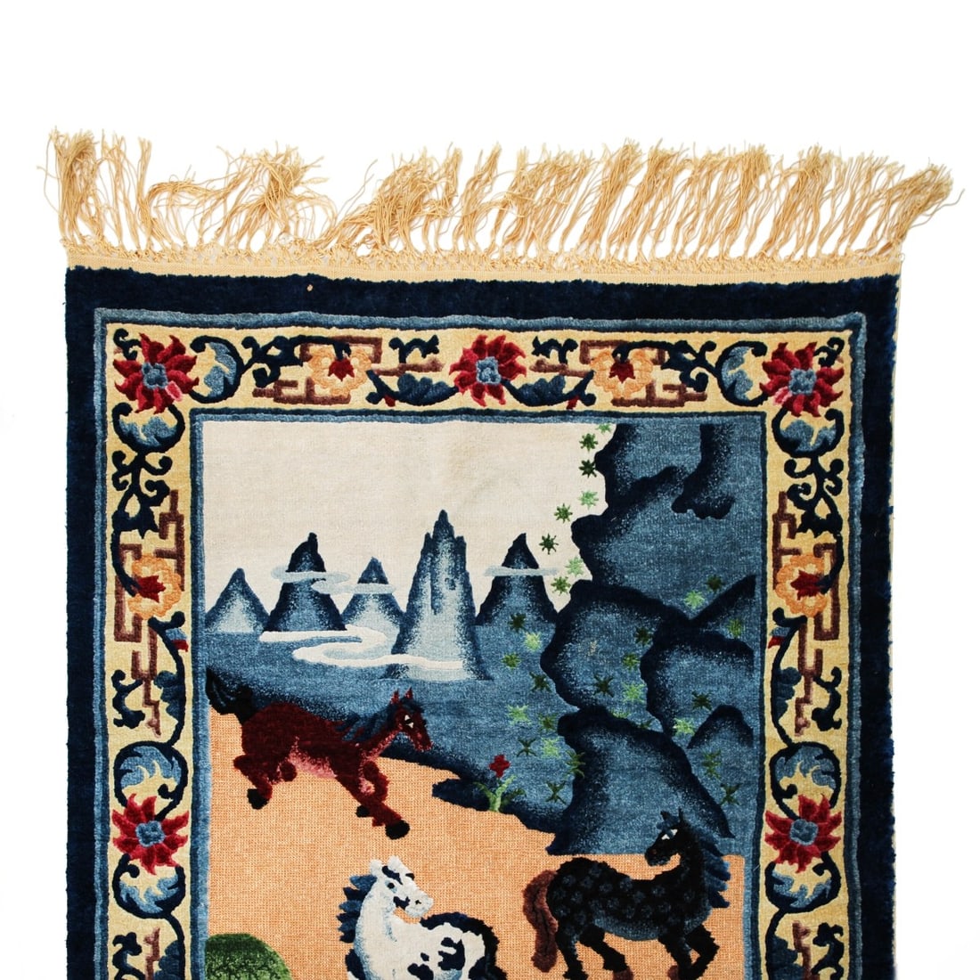 Chinese Silk Rug - 4