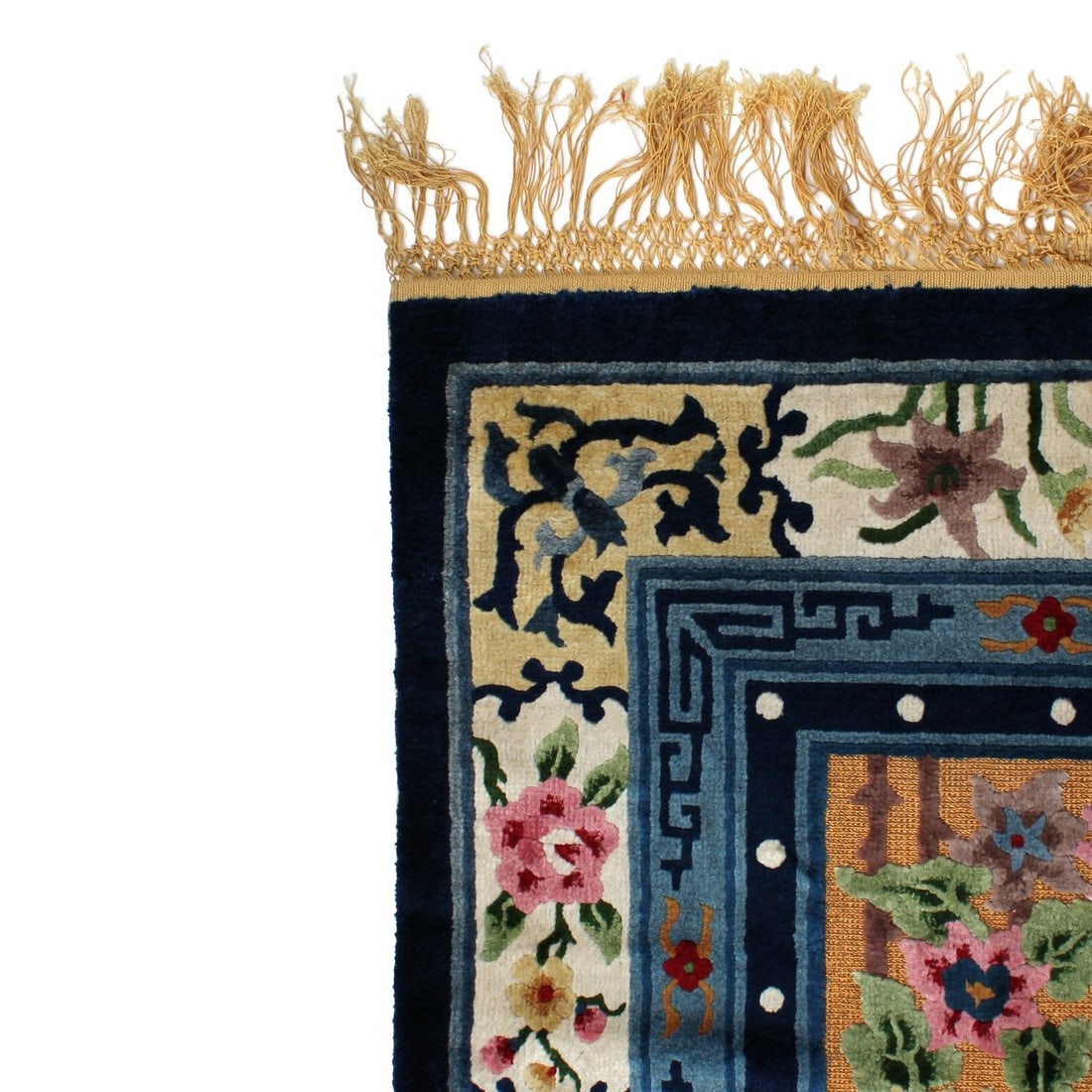 Chinese Silk Rug - 4