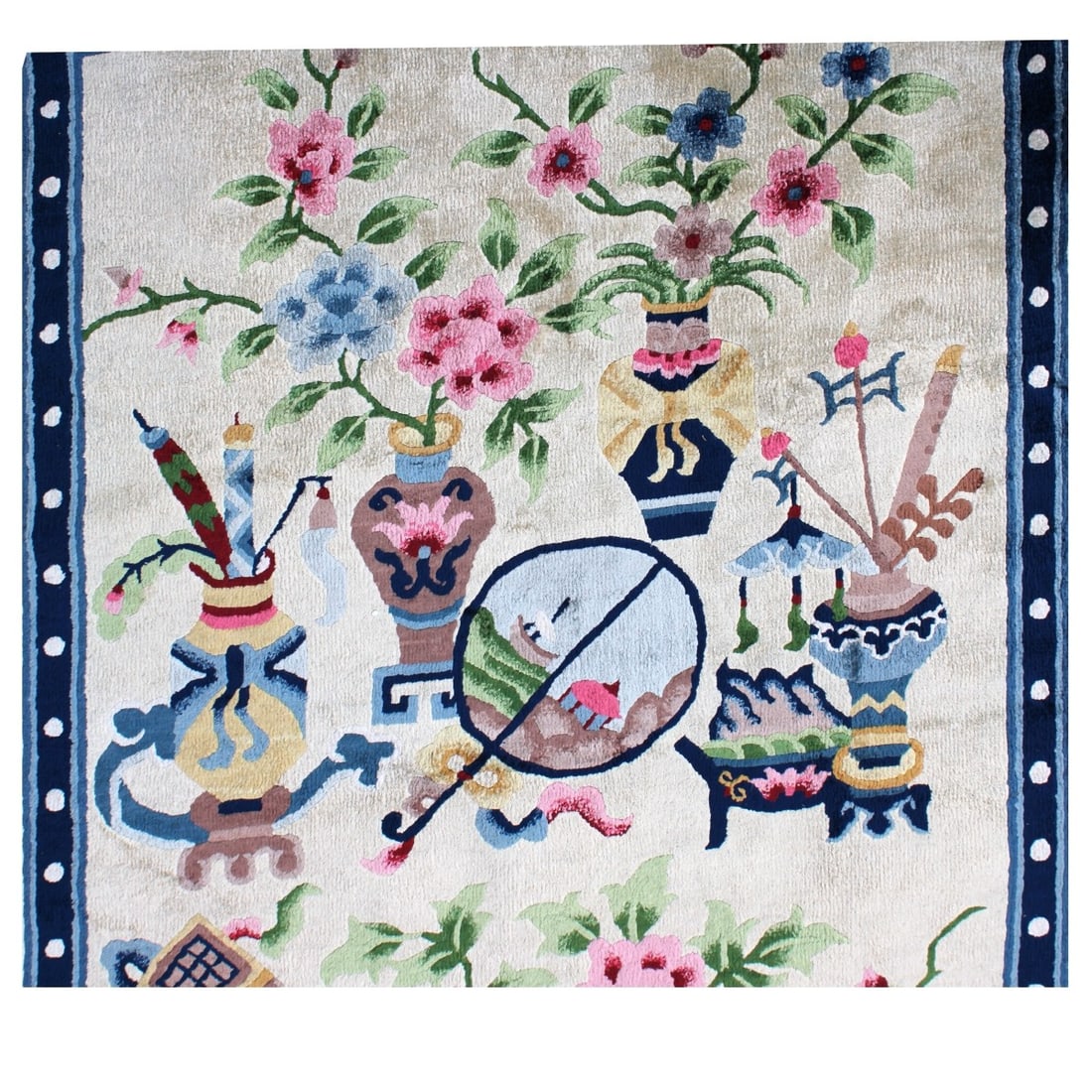 Chinese Silk Rug - 3