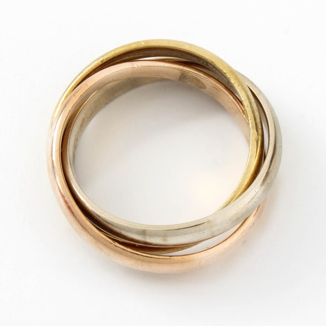 Cartier 18K Trinity Ring - 3
