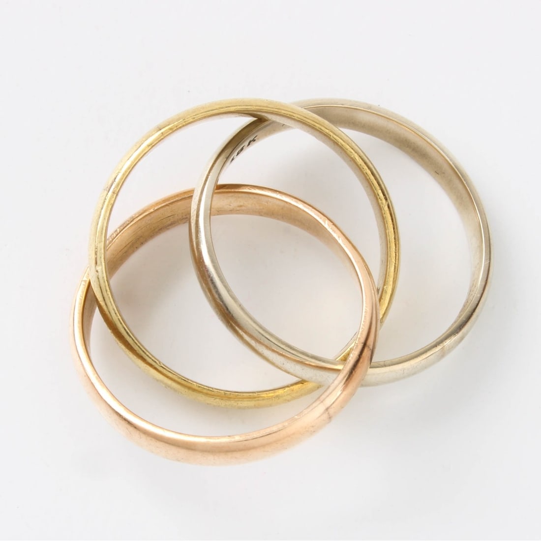 Cartier 18K Trinity Ring - 4