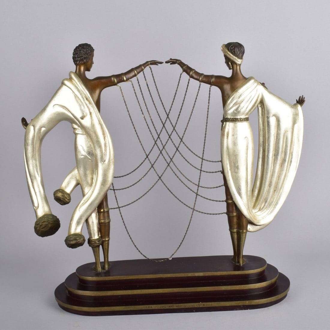 Erte Bronze Sculpture - 3