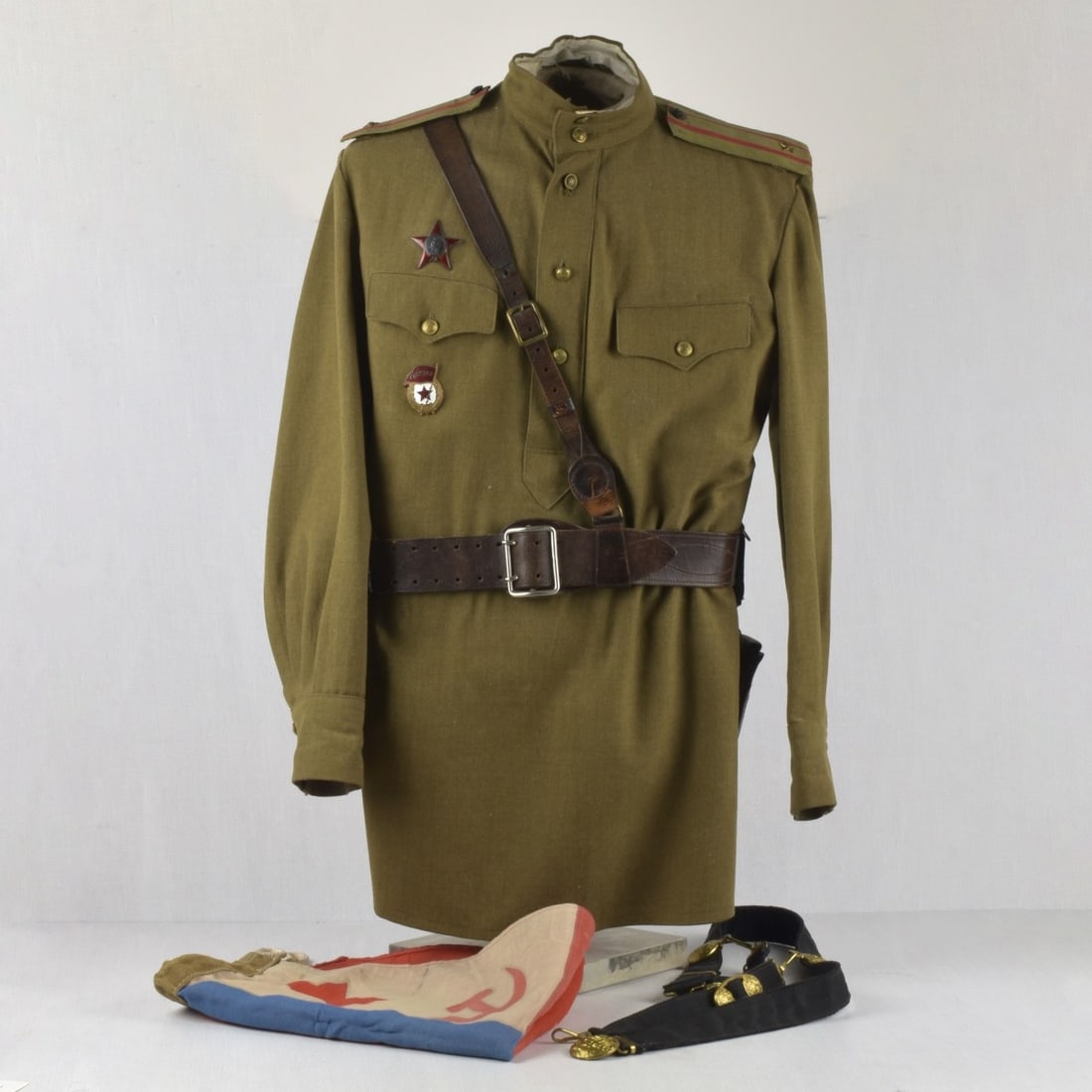 Soviet Army Gimnasterka Tunic Jacket (1 of 9)