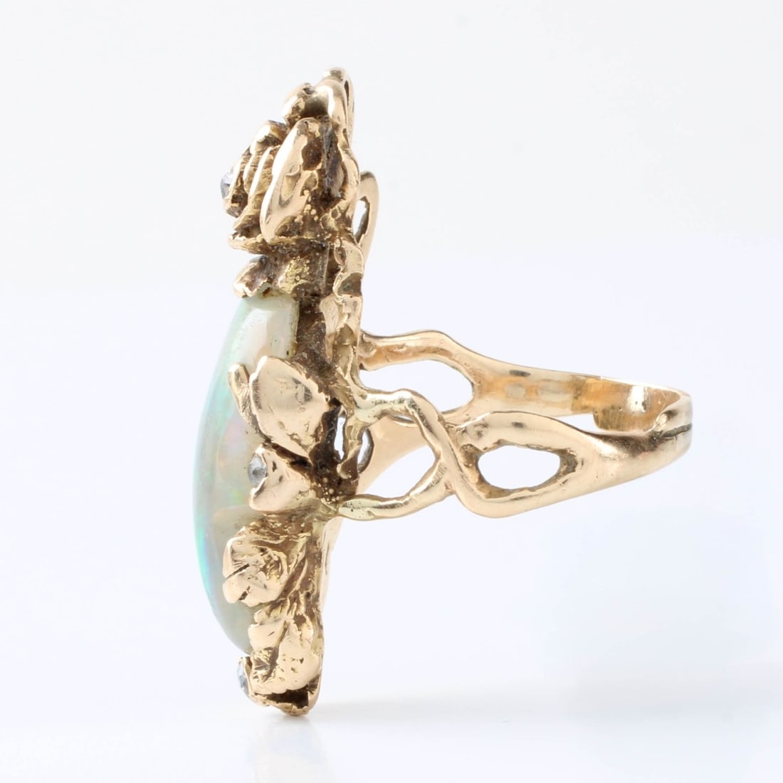 Opal and 18K Ring - 2