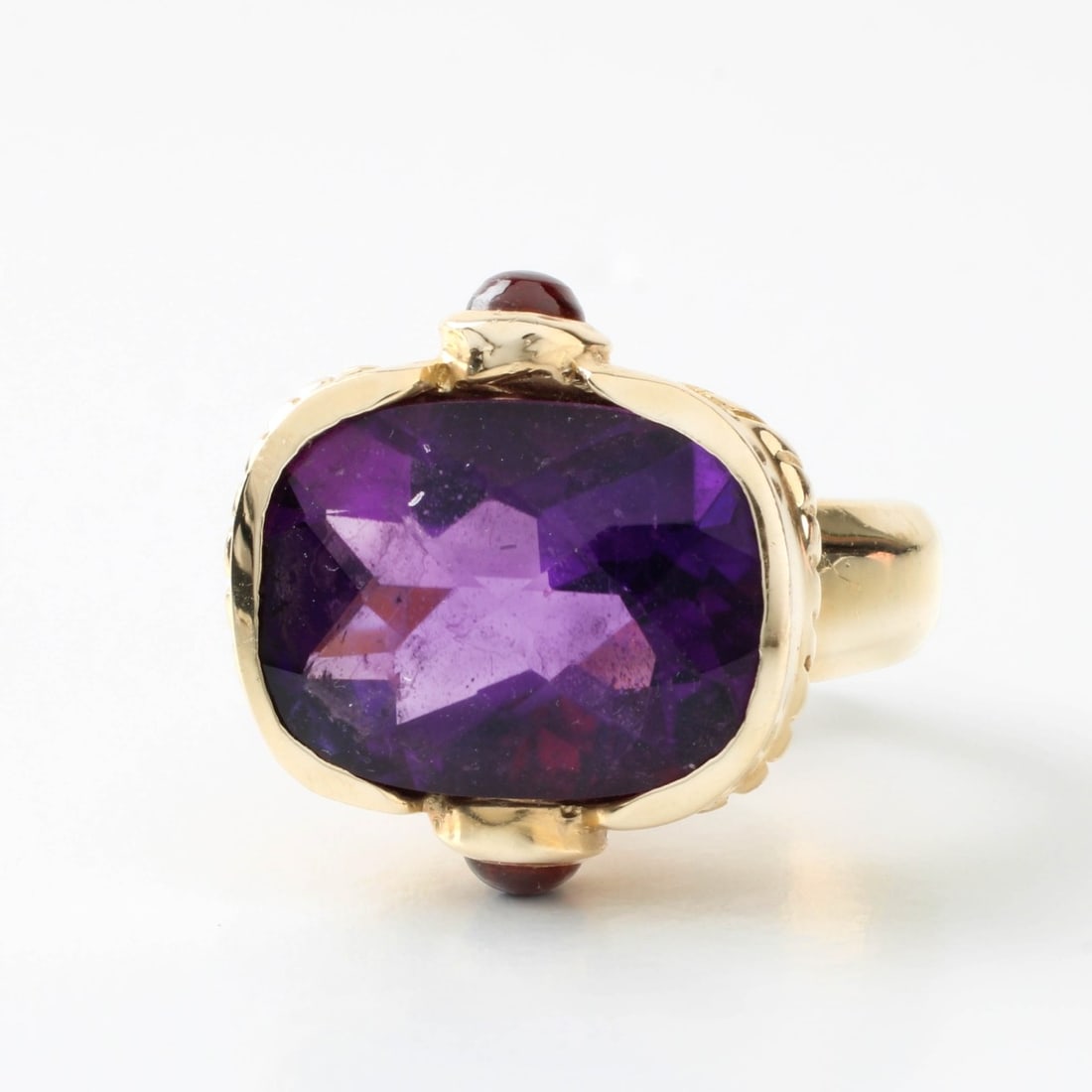 Amethyst and 14K Ring - 2