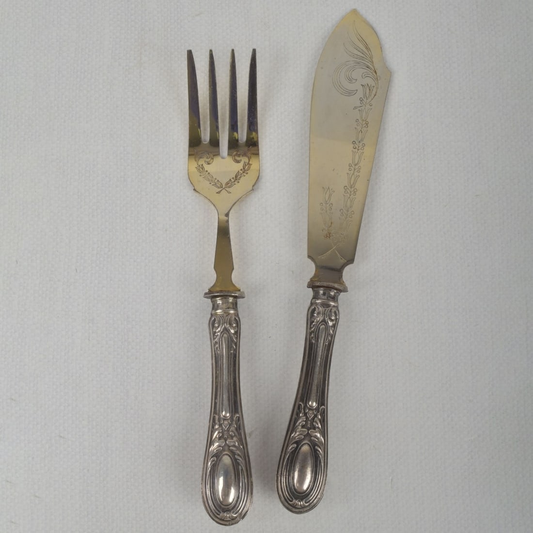 Antique 800 Silver Serving Pieces (1 of 5)