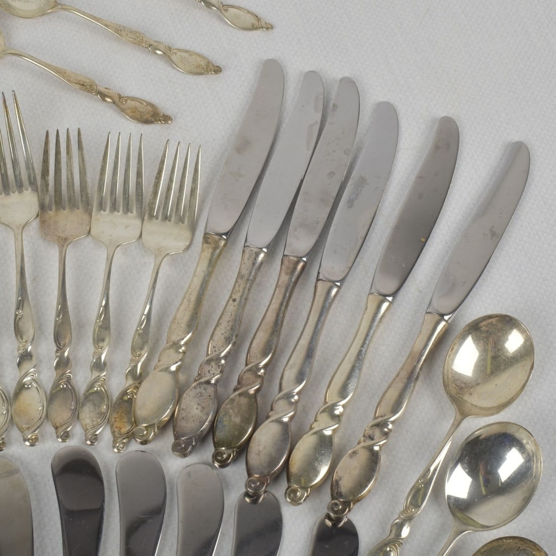 Wallace "Silver Swirl" Sterling Silver Flatware - 5