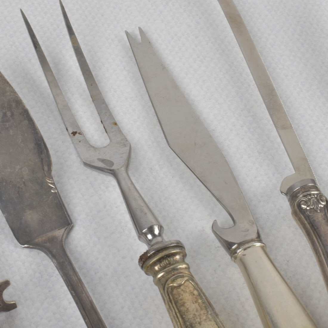 Vintage Silver Serving Pieces - 4
