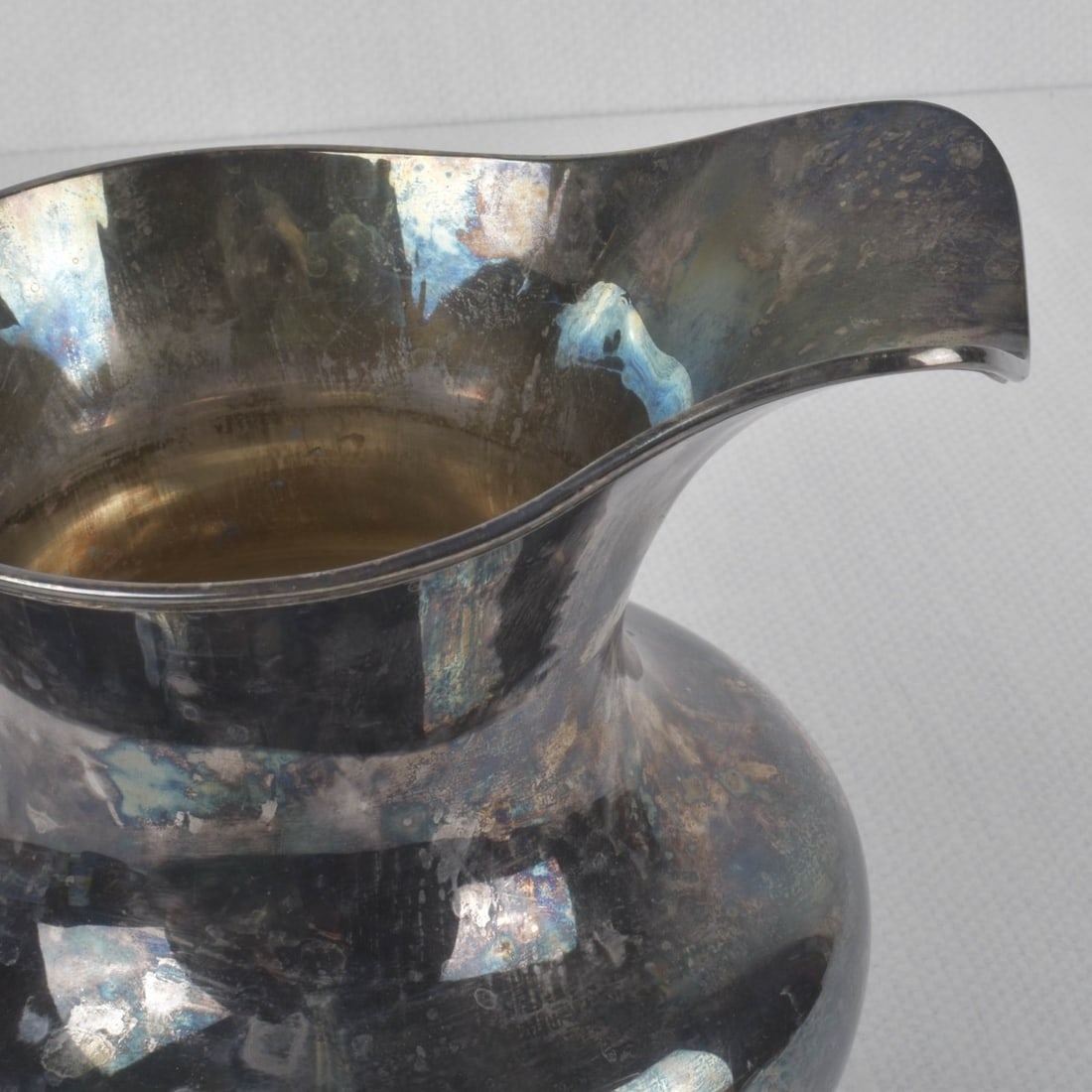 800 Silver Water Pitcher - 4