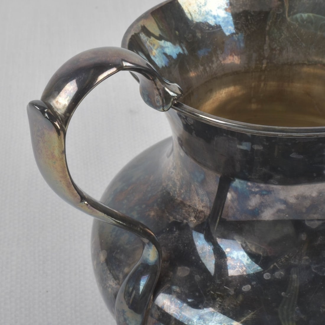 800 Silver Water Pitcher - 5