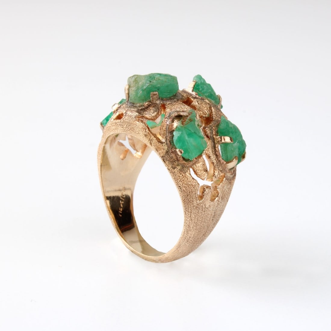 Emerald and 14K Ring - 2
