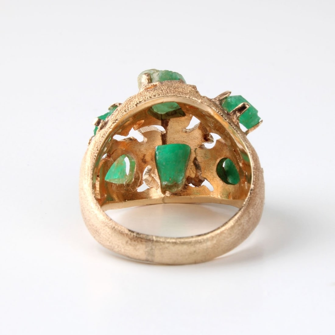 Emerald and 14K Ring - 4