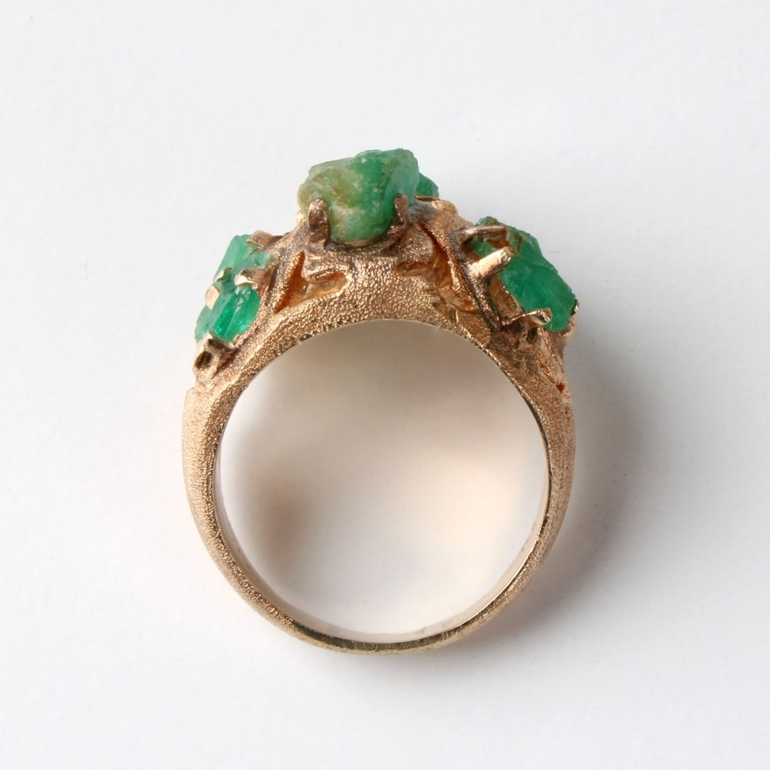 Emerald and 14K Ring - 5