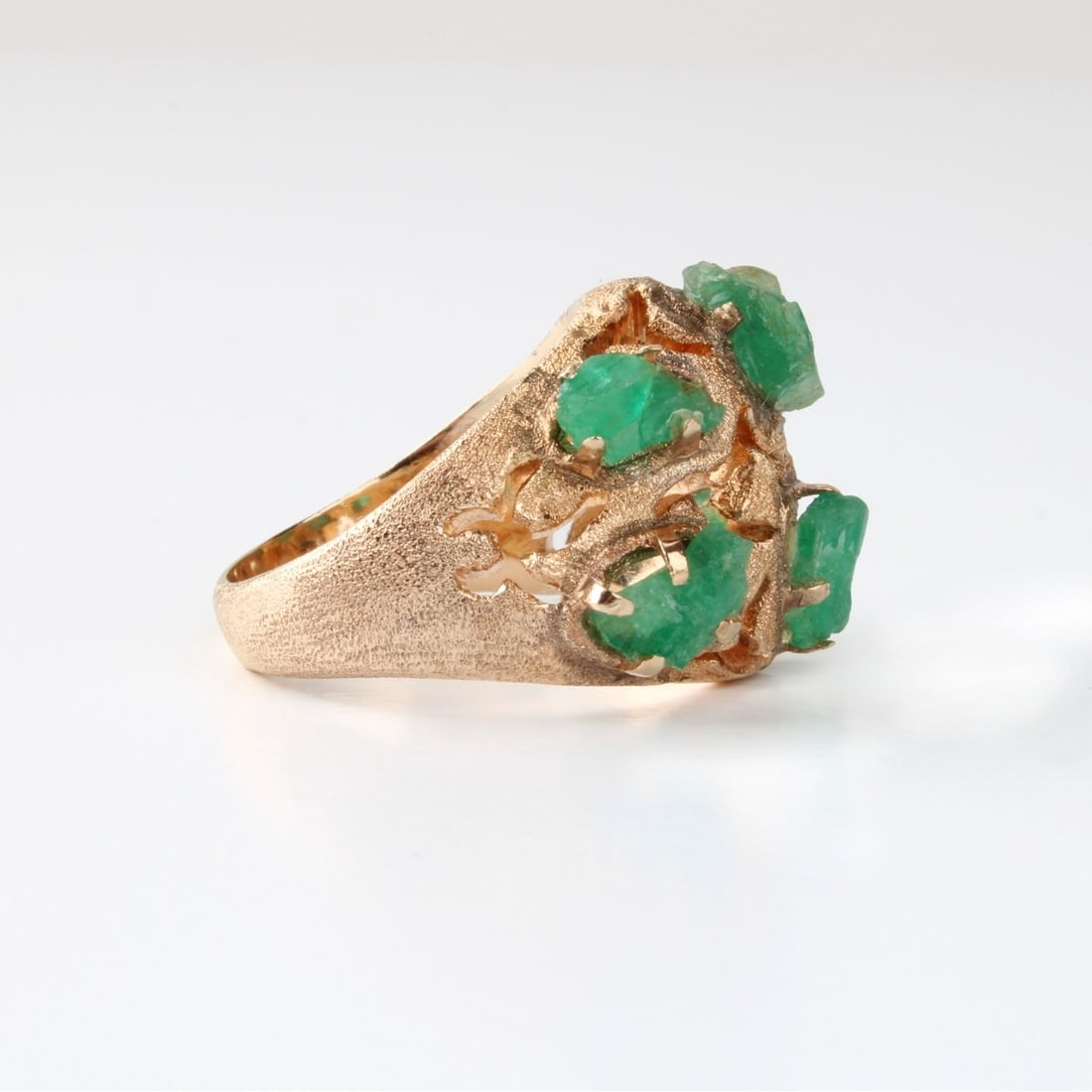 Emerald and 14K Ring - 6